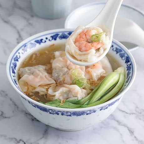 手工鮮蝦餛飩