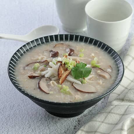香菇鮮筍雞茸粥