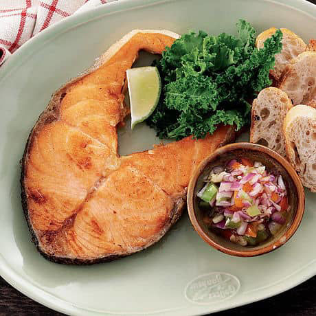 蘇格蘭鮭魚魚排(中段)