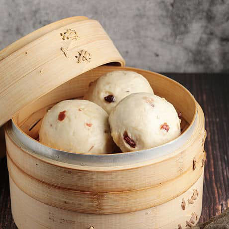 蔓越莓豆漿饅頭