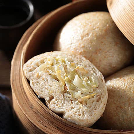 手工素高麗菜包