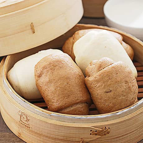 柴燒手製黑糖饅頭