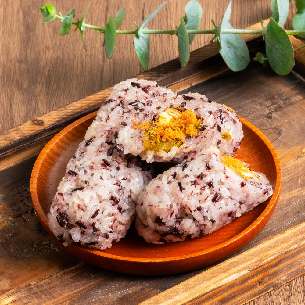 古早味紫米飯糰-1