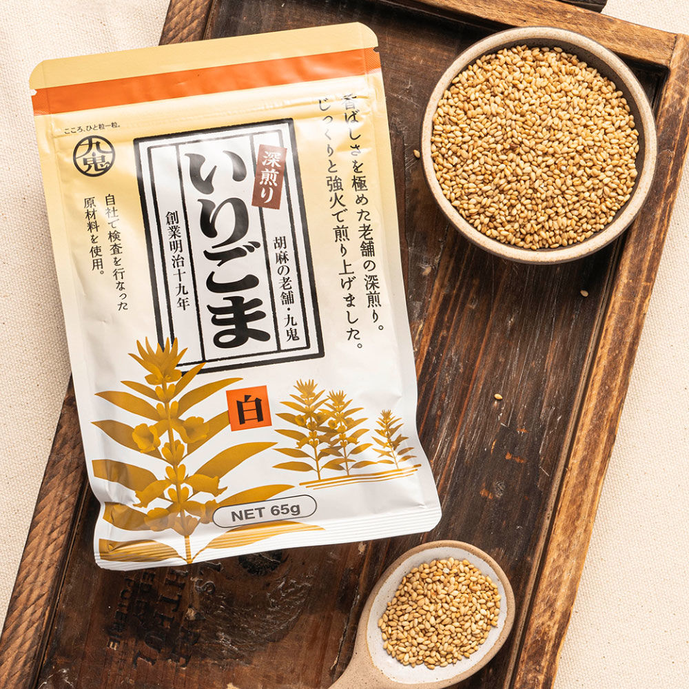 九鬼深煎白芝麻粒-2